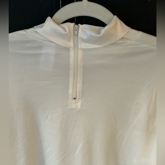 Cream mock turtleneck. - Picture 2 of 3